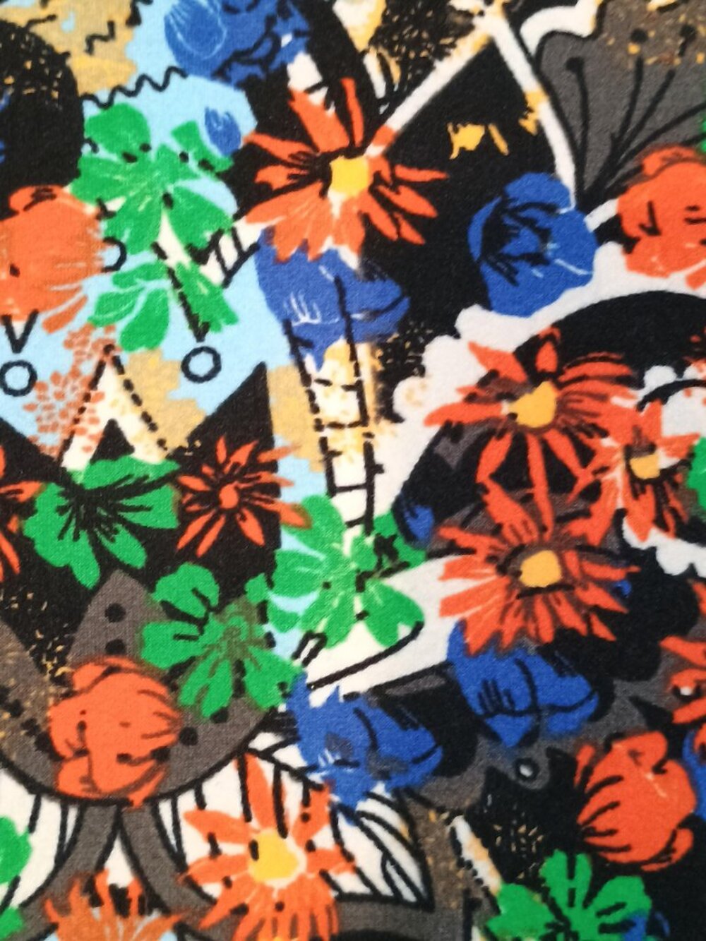 LuLaRoe/Carly Dress/Womens XS Floral Swing High Low Pocket NWT Comfy Travel Dres - Picture 3 of 11